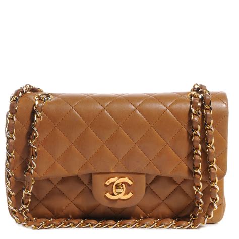 light brown chanel bag|chanel bag brown vintage.